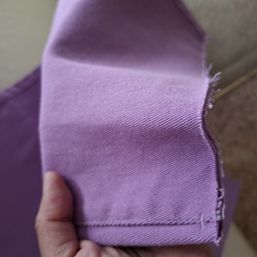 Purple Women's Jeans - Picture 4 of 6